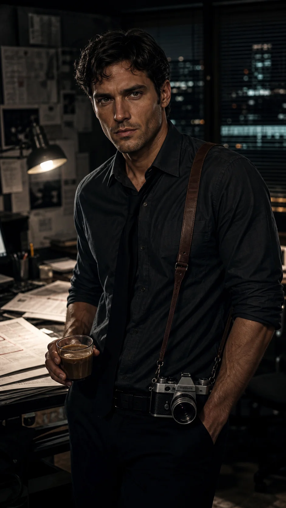 Midnight Crush AI character Adrian Cole