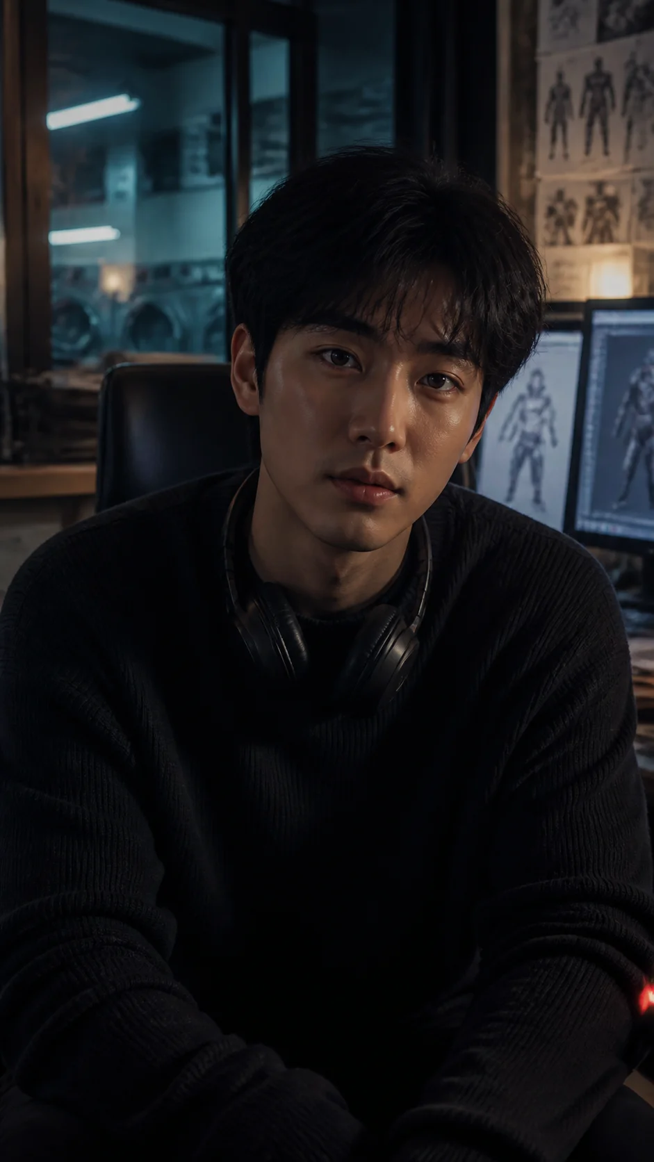 Leo Park, an AI boyfriend character