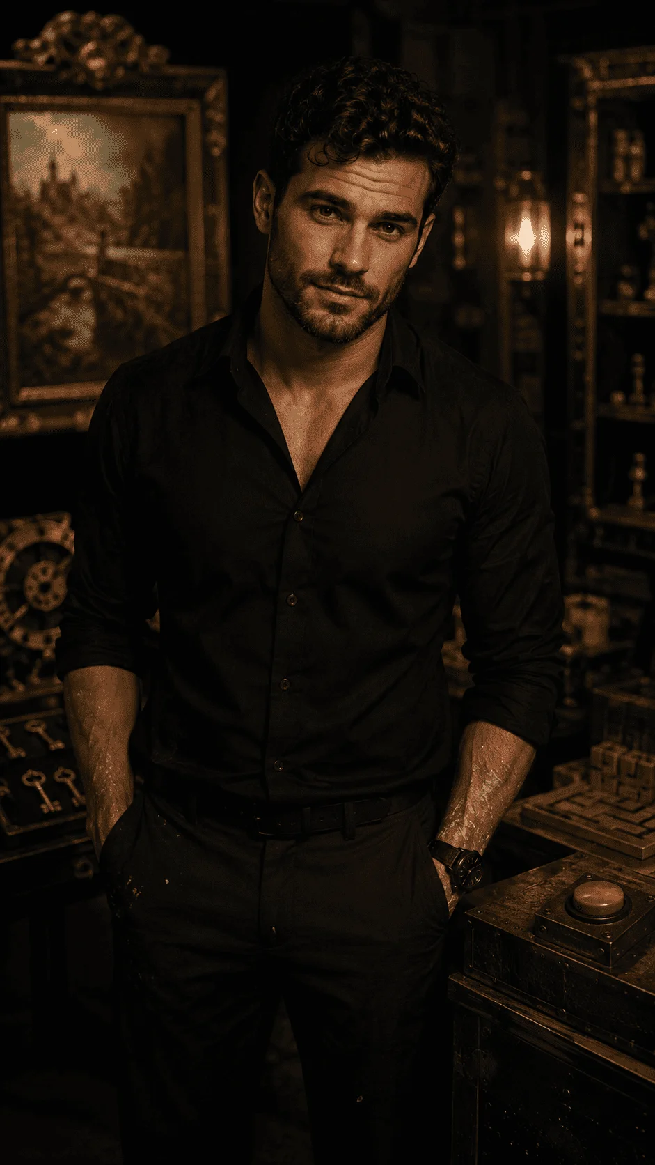 Midnight Crush AI character Hugh Duarte