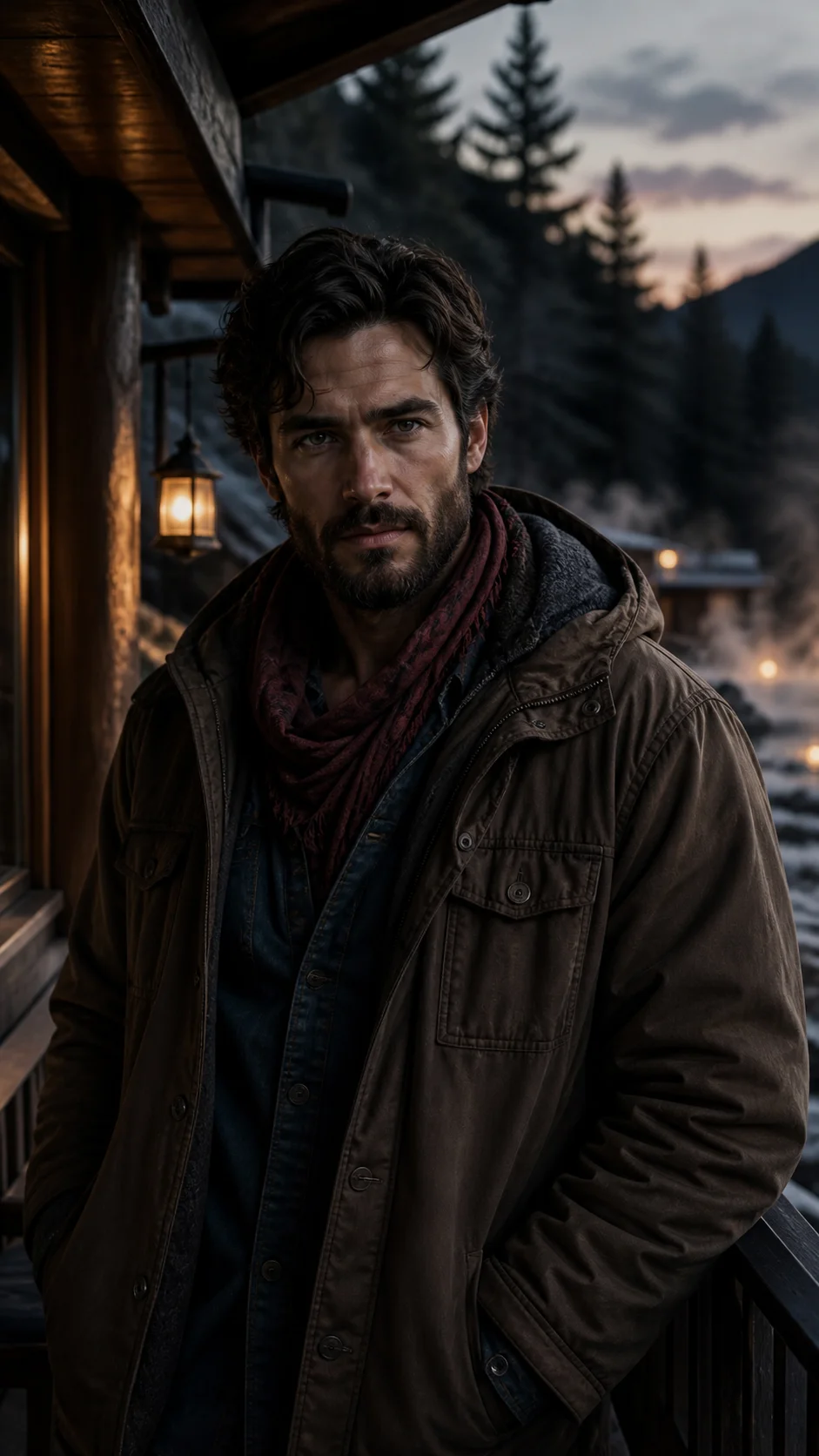Benjamin Frost, an AI boyfriend character