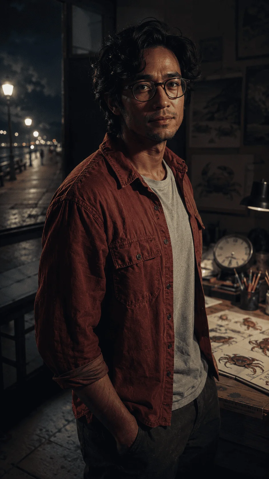Midnight Crush AI character Ned Fujita