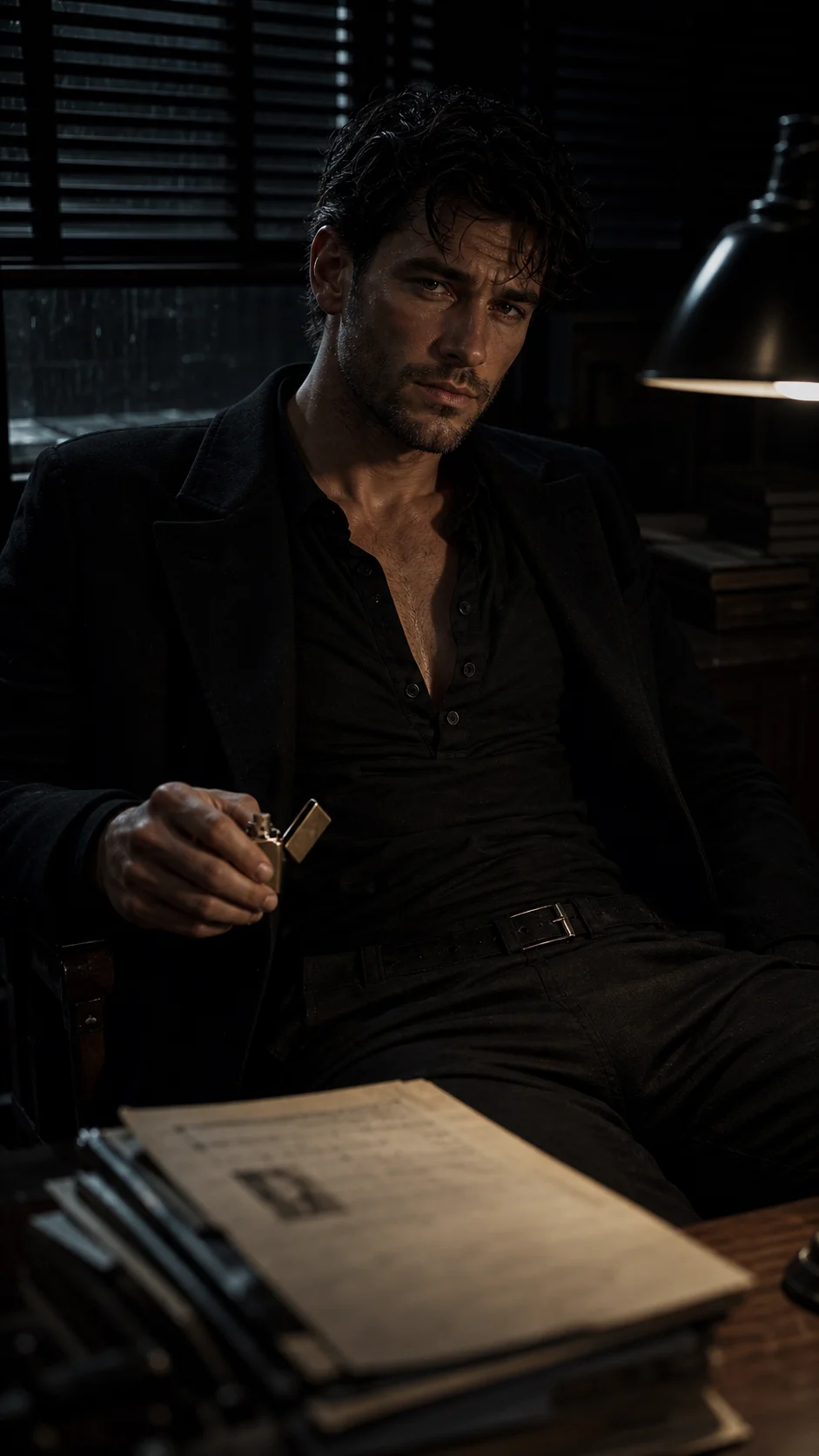 Midnight Crush AI character Theo Blackwell
