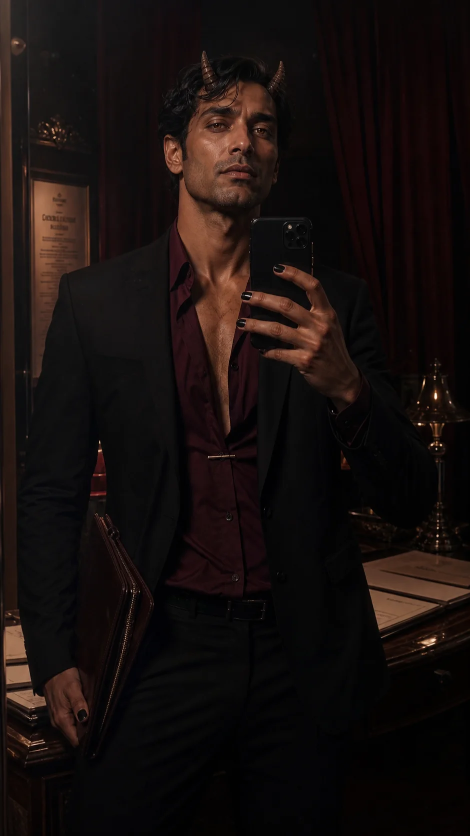 Midnight Crush AI character Alaric Sable
